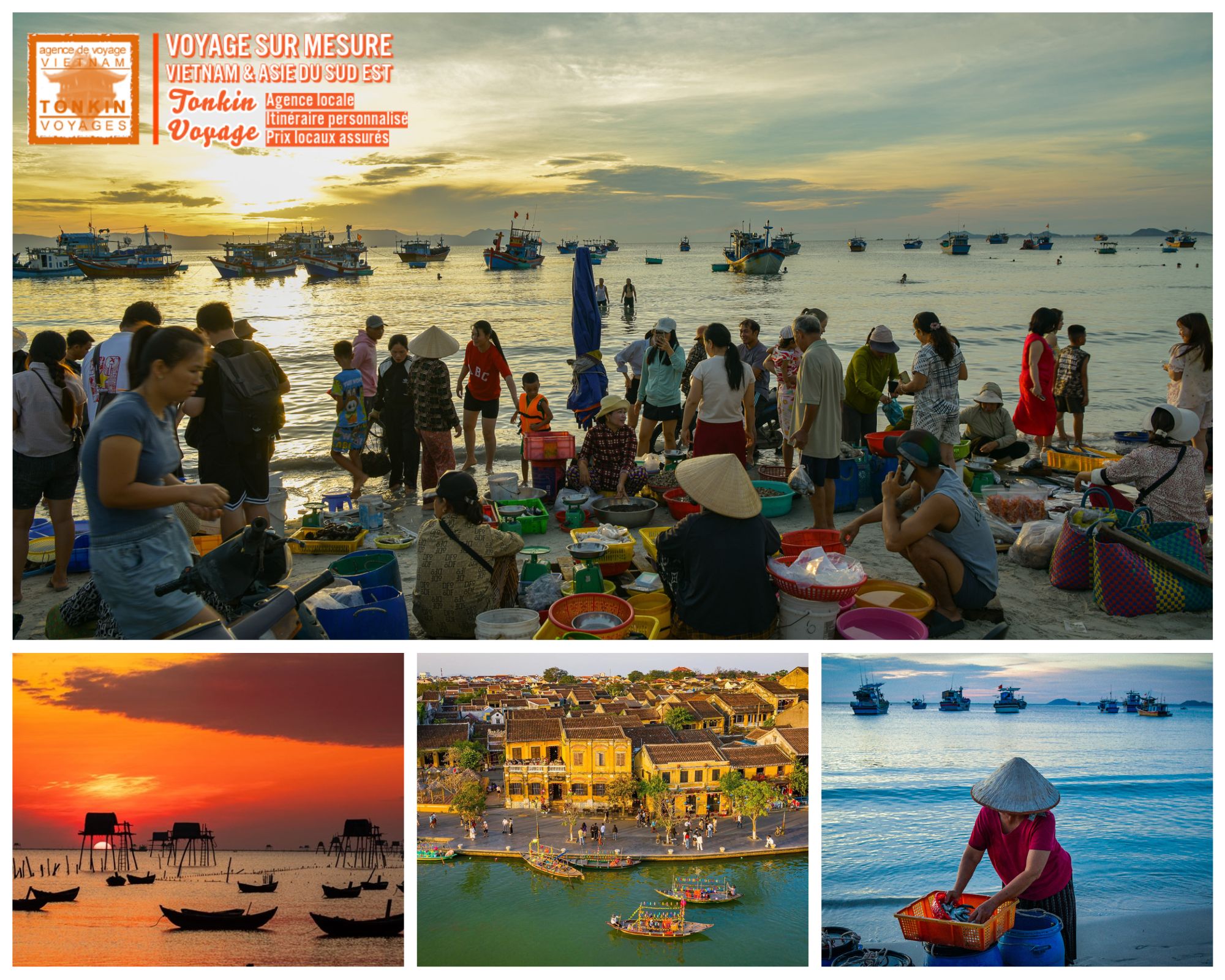 Plages du Vietnam ou aller et &agrave; quelle saison : Comment associer d&eacute;couvertes culturelles et plage ?
